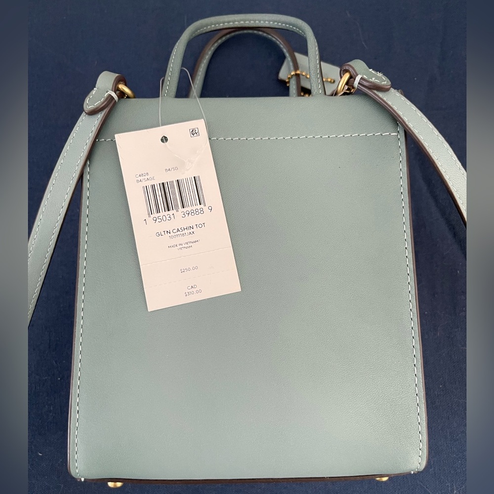 Genuine coach mini cashin tote